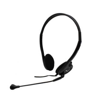 AURICULARES + MIC GENIUS HS-M200C BLACK P/ NB - Info Service