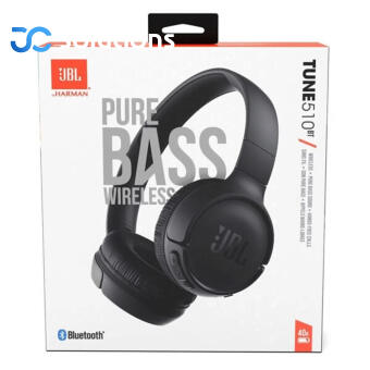 Audífonos JBL Tune 510 BT Wireless On-Ear Headphones Bluetooth Negro
